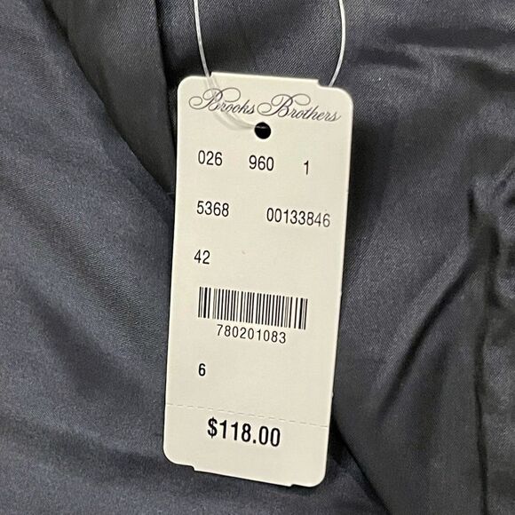 Brooks Brother Red Fleece Navy Laced Wool Blend Skirt. Size 6 - Picture 6 of 13